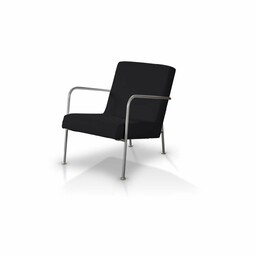 Pokrowiec na fotel Ikea PS, czarny, fotel Ikea PS, Etna
