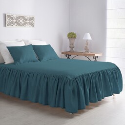 Narzuta na łóżko 160x210 frilly emerald, 160 x 210 cm
