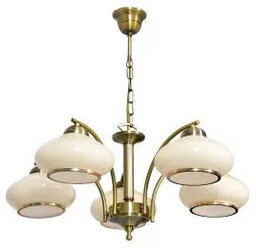 ActiveJet AJE-RITA 5P Patyna Lampa sufitowa