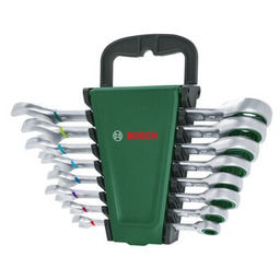 BOSCH Zestaw kluczy płasko-oczkowych 1600A027PS (8 elementów) Zyskaj