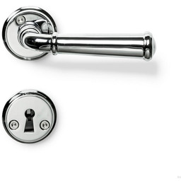 Klamka do drzwi Hampton Chrom Polerowany Standard skandynawski