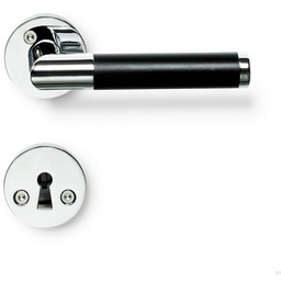 Klamka do drzwi Koster Chrom Polerowany Standard skandynawski