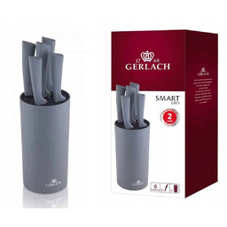 Gerlach Smart Grey Nk 994 Zestaw noży w bloku
