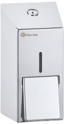 Dozownik do mydła w płynie Merida STELLA MINI 400 ml, stal nierdzewna polerowana