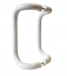 Pochwyt uchwyt antaba drzwiowa do drzwi rozstaw 300mm Biały