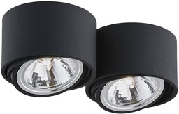 Kaspa Plafon Lumos 2 oprawa 70255202 oprawa czarna
