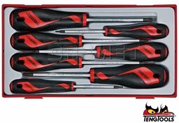 Teng Tools Zestaw wkrętaków TX oraz TPX, TT917TXN - 7 szt. - TENGTOOLS 17441-0100