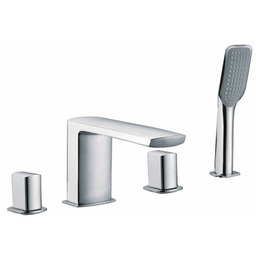 Czteroelementowa bateria na brzeg wanny MIXONA