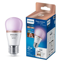 Philips Smart Inteligentna żarówka LED PHILIPS WFB P45 922-65 RGB 1PF 6 4.9W E27 Wi-Fi