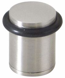 Jdel Stoper do drzwi z podstawą, matowe wykończenie (stal nierdzewna) guma, czarny, nierdzewny, 0