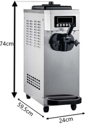 Restoquality Maszyna do lodów włoskich 5 l 1 smak RESTO QUALITY RQMPL3