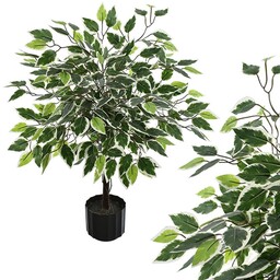 SZTUCZNE DRZEWKO BENJAMIN FIKUS W DONICY KOMPOZYCJA DEKORACJA DO DOMU BIURA HOTELU BARU RESTAURACJI