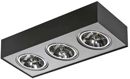 Oprawa sufitowa PAULO 3 czarna AZ0965 - Azzardo