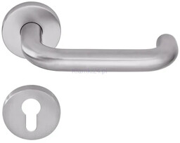 Komplet klamek CORE+ 8100 ze stali nierdzewnej