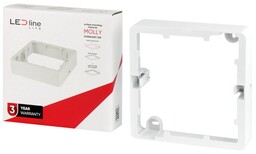 Ramka uniwersalna natynkowa do panelu 12W kwadratowego podtynkowego