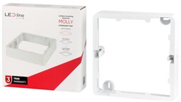 Ramka uniwersalna natynkowa do panelu 18W kwadratowego podtynkowego