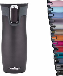 Contigo Uniseks West Loop Autoseal 2095797 Kubek Termiczny, Gunmetal, 470 ml