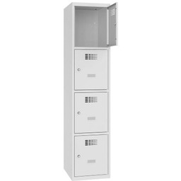 Metalowa szafa szatniowa z 4 schowkami 40 cm Sus 414 WST