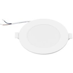 Panel LED podtynkowy 6W okrągły, biały, barwa neutralna