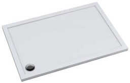 Schedline Sharper brodzik akrylowy 90x120 cm biały gładki 3S.S2P-90120