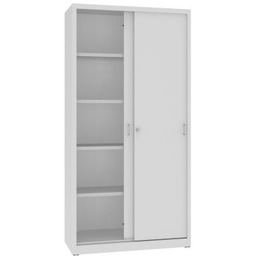 Metalowa szafa z drzwiami żaluzjowymi SBM 222 m