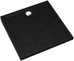 Schedline Sharper brodzik akrylowy 90x90 cm czarny 3S.S2K-9090/C/ST