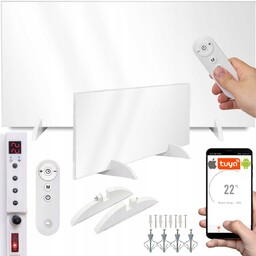 Grzejnik na PODCZERWIEŃ promiennik IR WIFI 720W panel na podczerwień PILOT