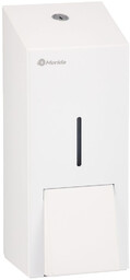 Dozownik do mydła w płynie Merida STELLA White Line MAXI 800 ml, stal kolor biały