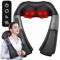 Masażer Pas Masujący Grzejący Termoterapia do Karku Szyi Pleców Stóp Ciala