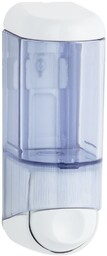 Pojemnik na mydło w płynie Merida MINI 170 ml, transparentne tworzywo ABS