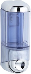 Pojemnik na mydło w płynie Merida MINI 170 ml, srebrne tworzywo ABS