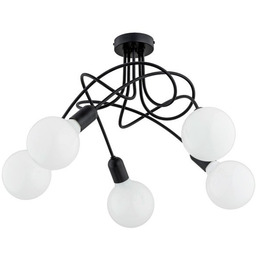 Lampa sufitowa DANZA czarny śr. 50cm