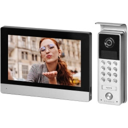 Orno Ceres OR-VID-ME-1056FHD/B ekran dotykowy 8" szyfrator Full HD Wideodomofon jednorodzinny