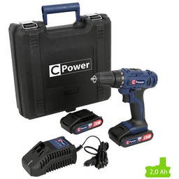 CELMA C-POWER Wiertarko-wkrętarka D18V2 zestaw akumulatorów