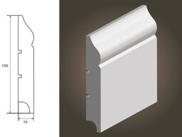 LISTWA LAGRUS - Atena 100 (100x16) * Długość - 244 cm*