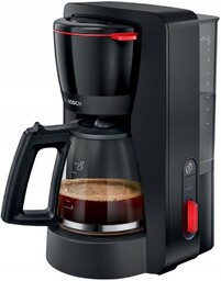 Ekspres przelewowy Bosch MyMoment TKA3M133 Szklany dzbanek 1,4l Czarny