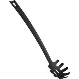 Łyżka do makaronu Fackelmann Asia, plastikowa, czarna, ok. 32cm