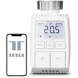 TESLA Głowica termostatyczna Smart Valve TV100 TSL-TVR100-TV01ZG ZigBee Zyskaj