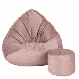 Pufa Worek Sako XXXXL Welur Terra Premium Fotel Loft Scandi Design