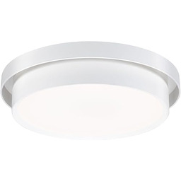 Paulmann 96779 LED oprawa sufitowa 3-Step-Dim Malik 2700K 850lm 230V 13,5W możliwość ściemniania, biały, oprawa ścienna i sufitowa