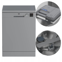 Zmywarka Beko DVN05320S 60cm 13kpl 5programów WaterSafe HotAirDrying Led