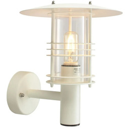 Norlys - Stockholm Zewnętrzna Lampa Ścienna Mała Biała