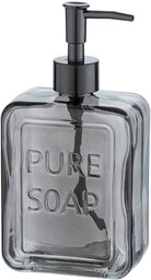 WENKO Dozownik do mydła w płynie PURE, szklany, 550 ml