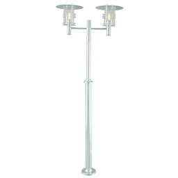 Norlys - Stockholm 2 Lampa Parkowa Galwanizowana