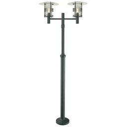 Norlys - Stockholm 2 Lampa Parkowa Czarna