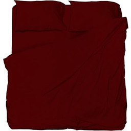 hermet Zestaw Pościeli Podwójnej Mikrofibry, Fioletowy, Kompletny Łóżko, Pościel Powyżej, Pościel Z Narożnikami, Para Poszewki, Zwycięzca