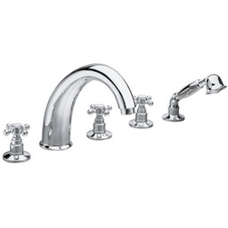 Bateria pięcioelementowa do wanny ANTEA, chrom