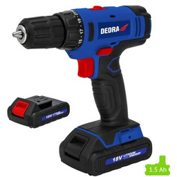DEDRA Wiertarko-wkrętarka DED7880B zestaw akumulatorów