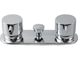 Bateria dźwigniowa na brzeg wanny, z przełącznikiem wanna/prysznic