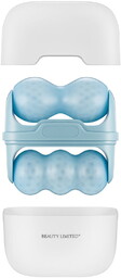 Masażer chłodzący falisty 2w1 Ice Roller Blue